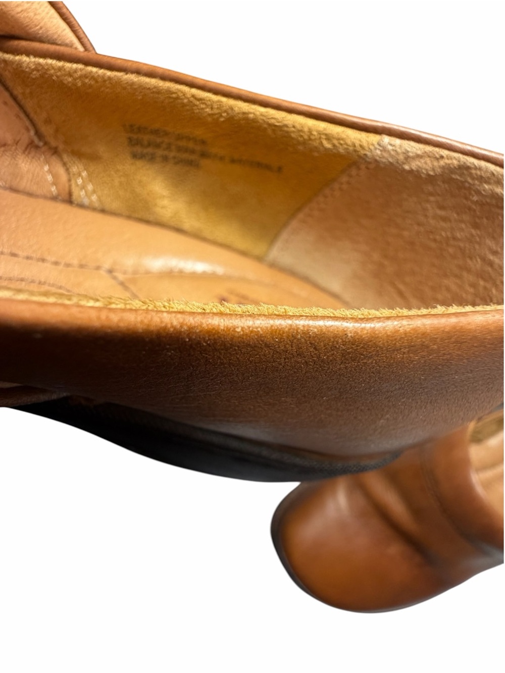 B.O.C Born Toby Duo Brown Leather Slip-On Loafers Womens 9.5 - Picture 13 of 15